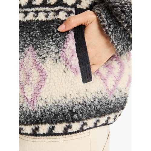 Roxy Γυναικείο μπουφάν Feels Like Winter - Oversized Sherpa Zip Jacket